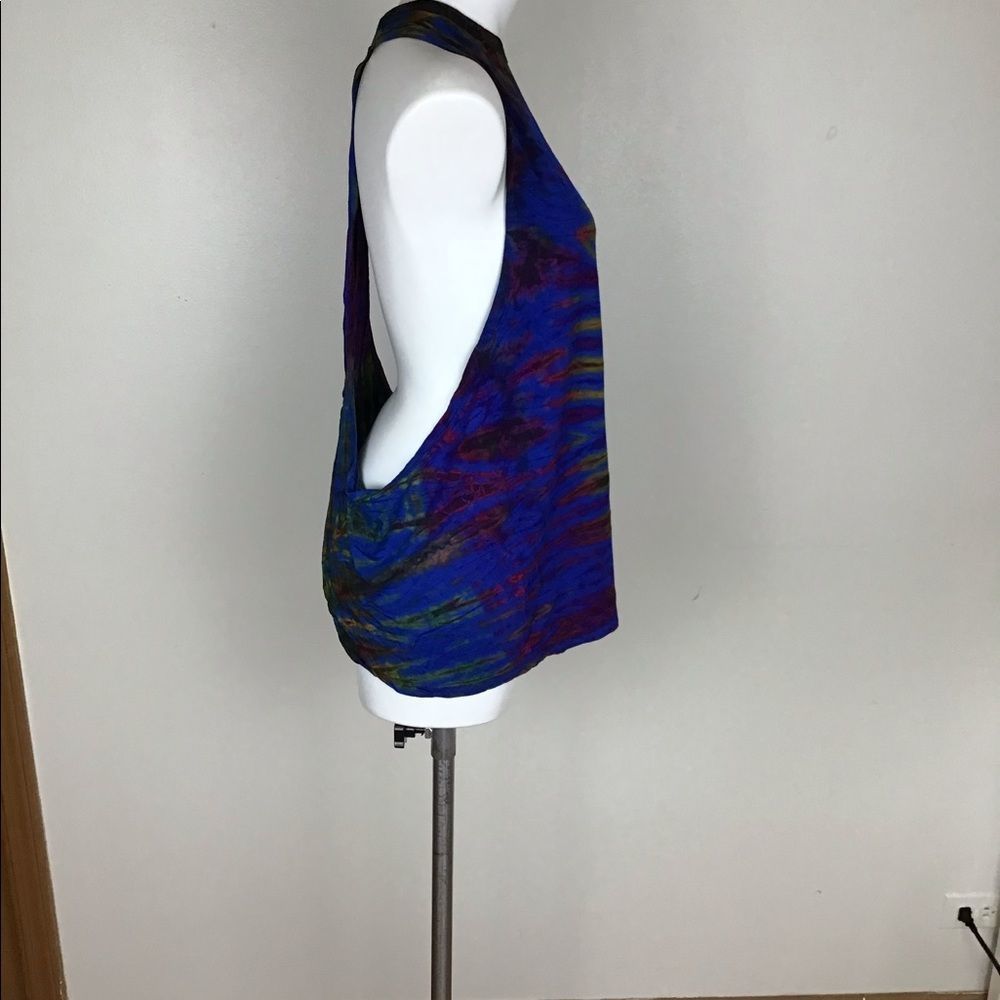 Sacred Threads Multicolor Tie Dye Top Size Os. - image 3